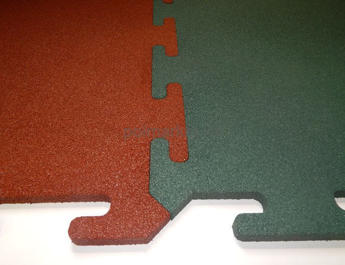 Резиновая плитка Puzzle 930x930 10 мм